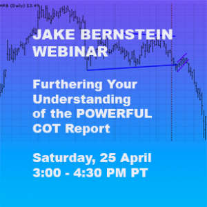 Jake Bernstein Webinar Furthering Your Understanding of the POWERFUL COT Report  $249 ANNIV SALE $39