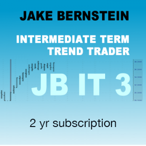 Jake Bernstein Intermediate-Term Trader  JBIT 3  - 2 Yr Subscription $3600